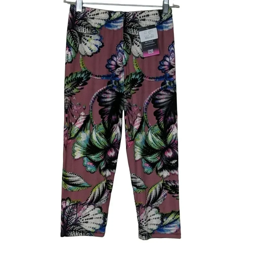 Beyond Leggings Floral Leggings - NWT